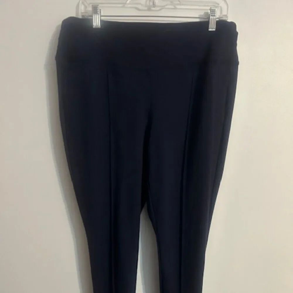 Apt 9 Navy-Blue ankle-length leggings, size XL